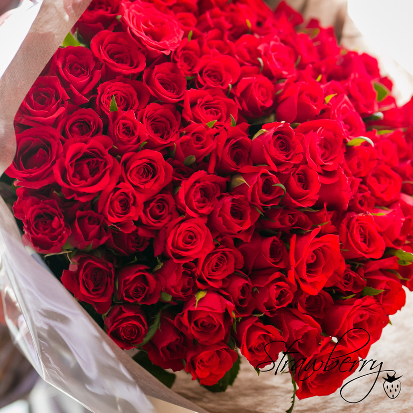 プロポーズするときに贈りたい♡１０８本のバラの意味と購入方法♪*。  
